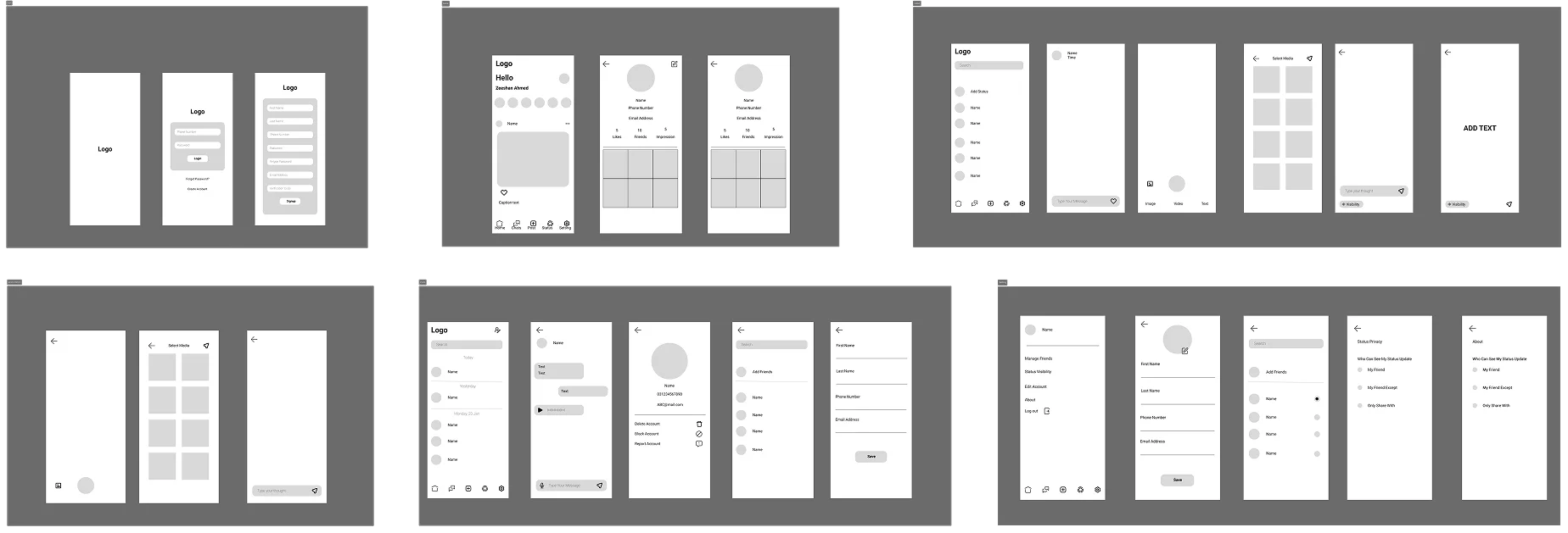 wireframe design